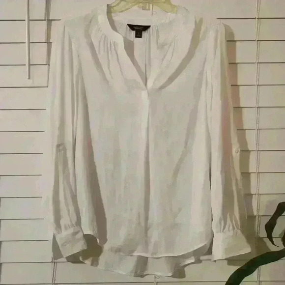 SIMPLY Vera VERAWANG Long Sleeve Blouse 100% Polyester  Size: S - Picture 1 of 3